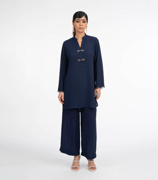 Navy italian blend co-ord set