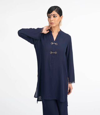 Navy italian blend co-ord set