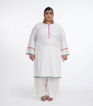 White Lawn kurta