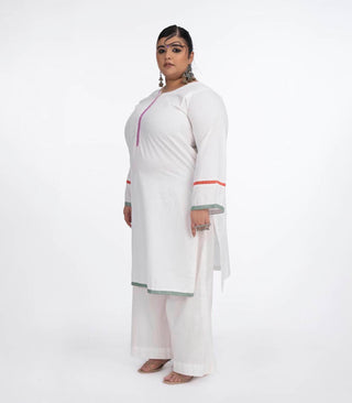 White Lawn kurta