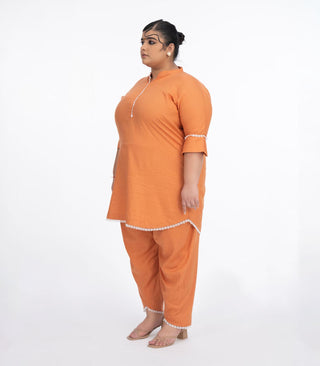 Coral Lawn short co-ord set