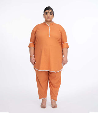 Coral Lawn short co-ord set