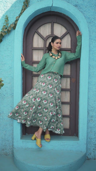women's skirt set